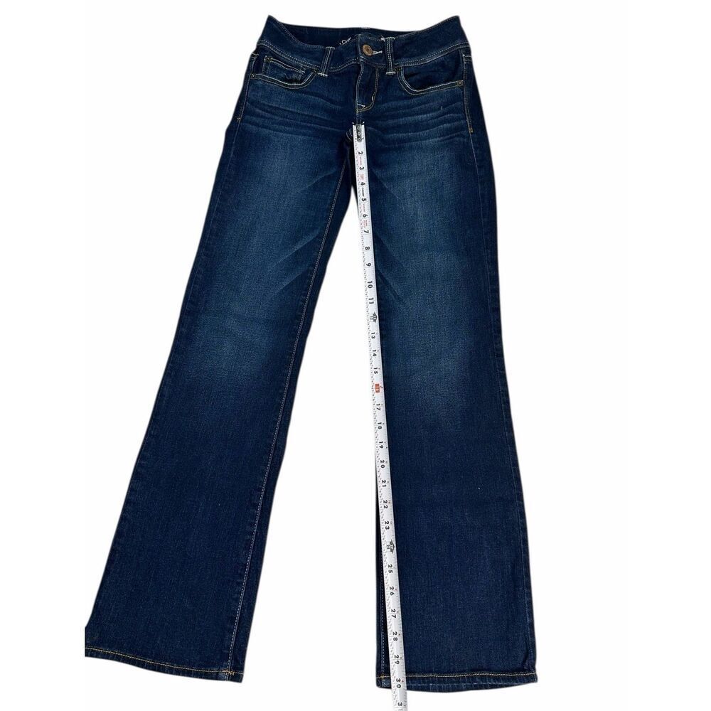 American Eagle Stretch Slim Boot Cut Medium Wash Stretch Jeans Women’s Size 2 - Picture 10 of 14